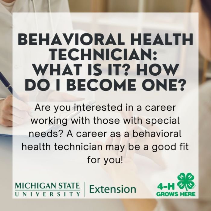 Certified behavioral health technician