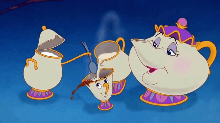 Beast beauty teapot mrs potts disney tea teapots amazon released today movies lumiere merchandise do color Beauty and the beast mrs potts teapot